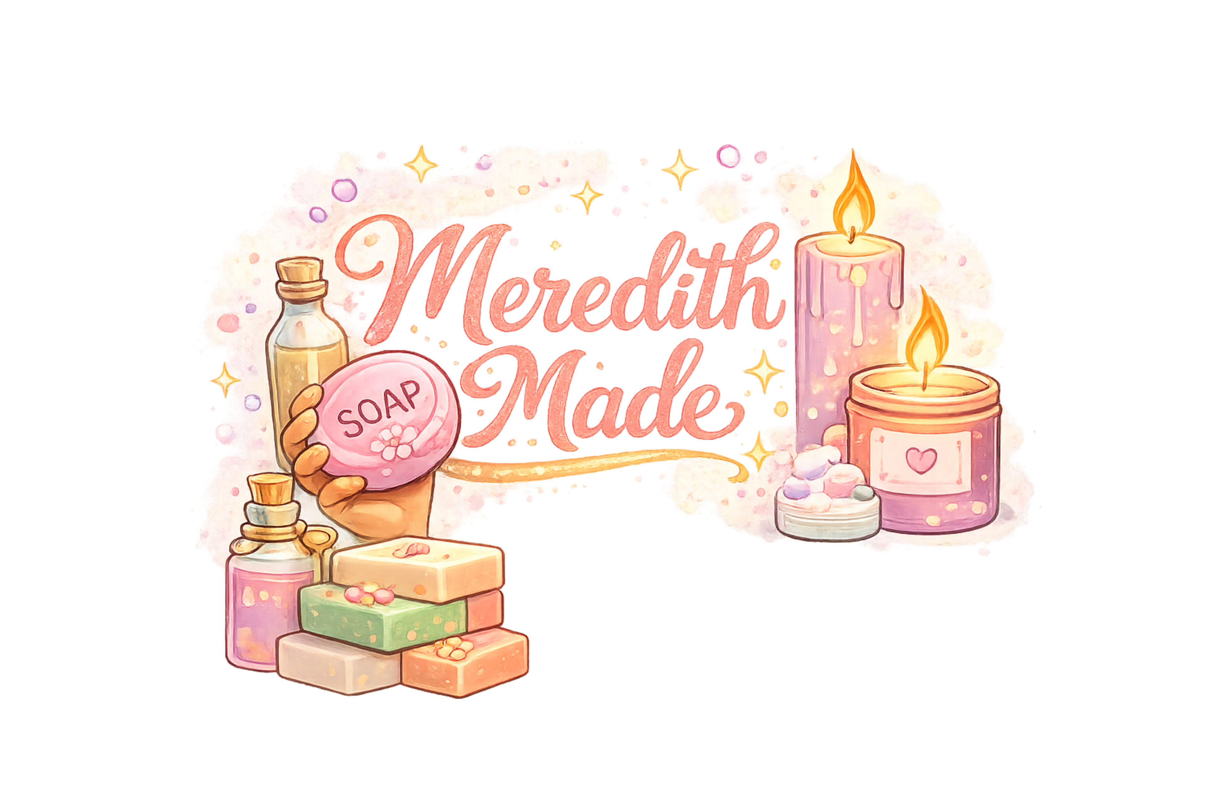 Meredith made soaps and candles