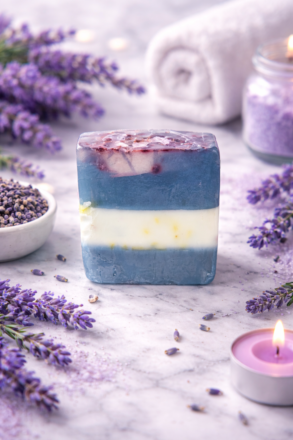 Lavender Calendula Goat Milk Soap