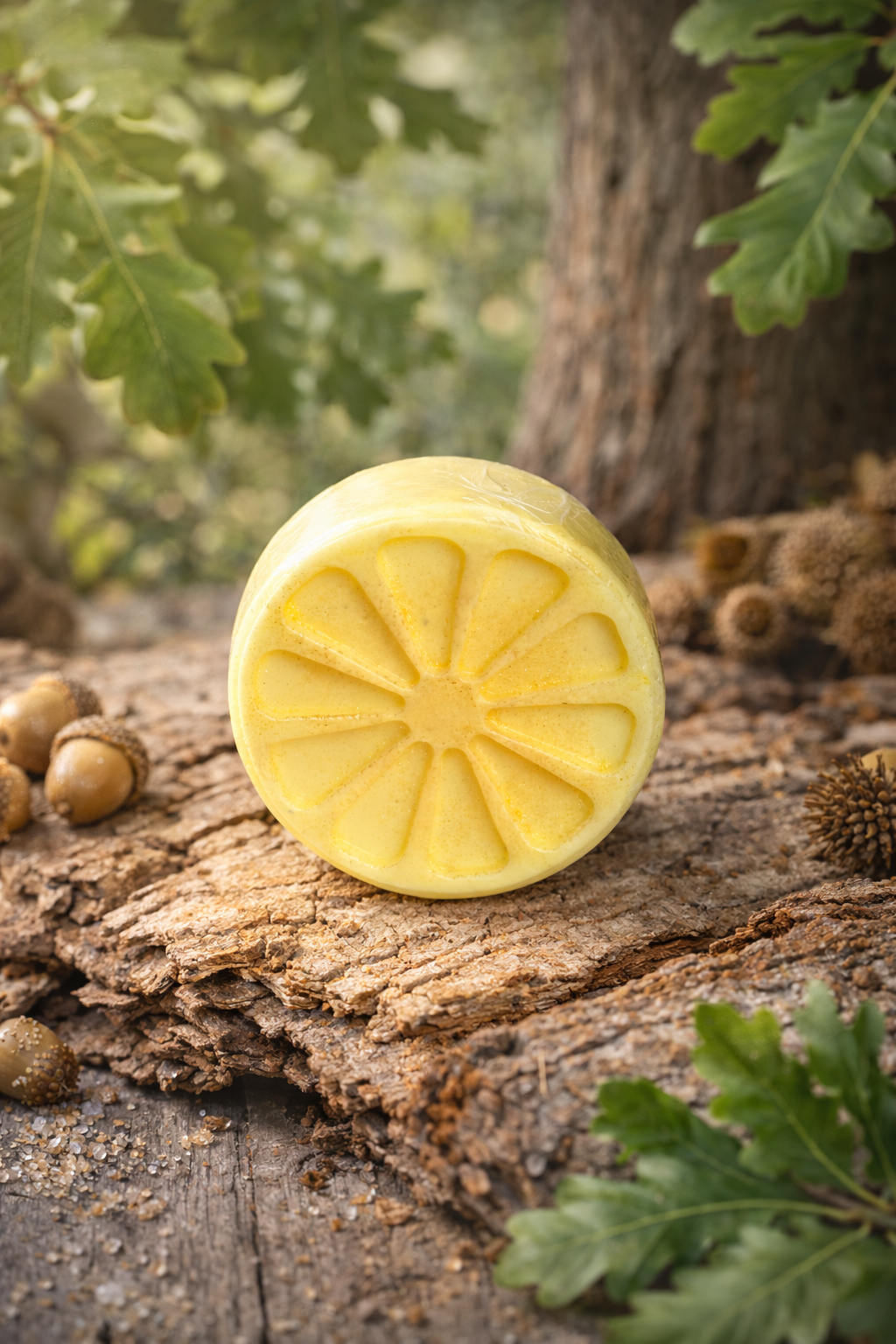 White oak goat milk soap