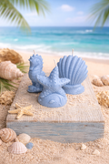 Beach Candle Set Blue Coconut